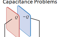 Capacitance Problems and Solutions for High School