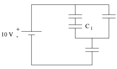 Four capacitors