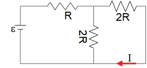 electric circuit problem 10