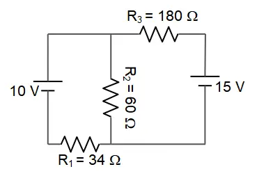 electric circuit problem 21