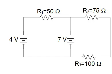 electric circuit problem 7